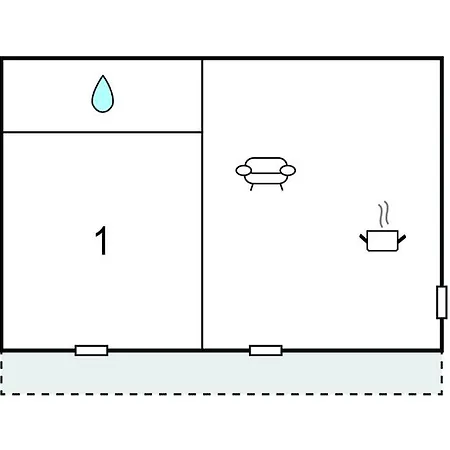 1 Bedroom Amazing In